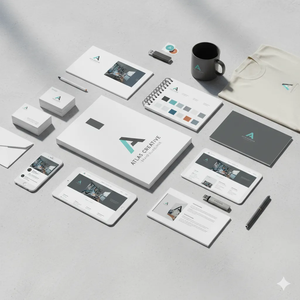 Brand identity package inclusions and deliverables